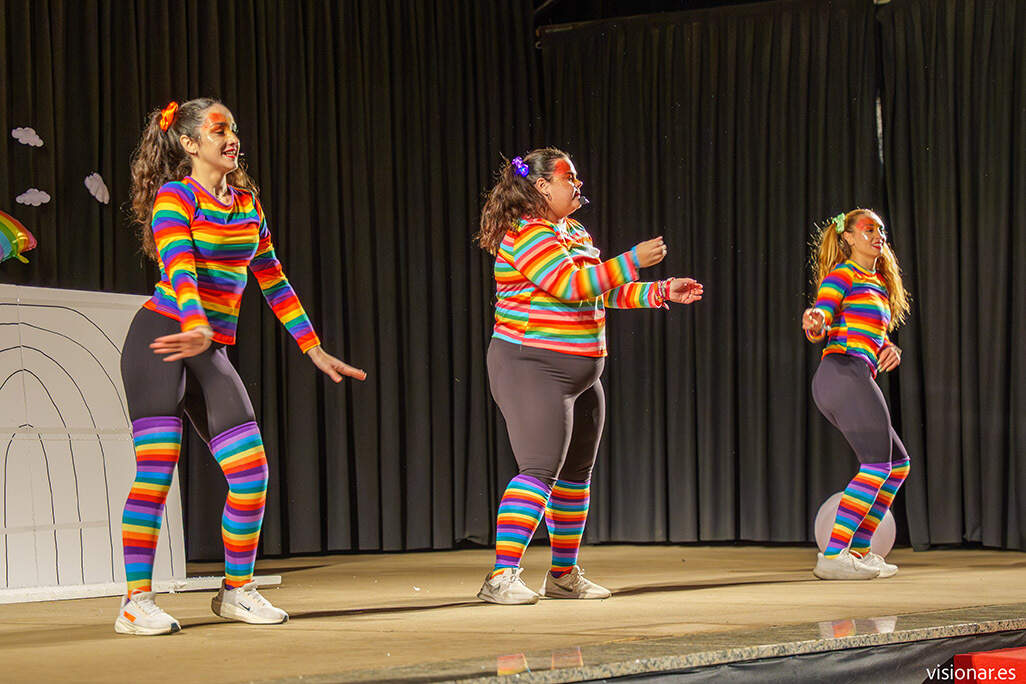 Un momento del espectáculo celebrado esta mañana en el Centro Cultural - Créditos VISIONAR
