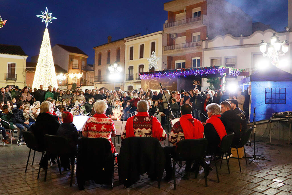Panorámica del coro y del público