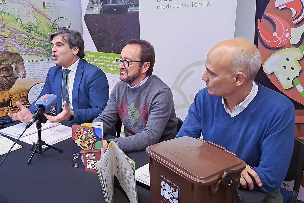 Desde la izquierda, José Manuel Labrador, Pablo Toledano e Ignacio Aguilar
