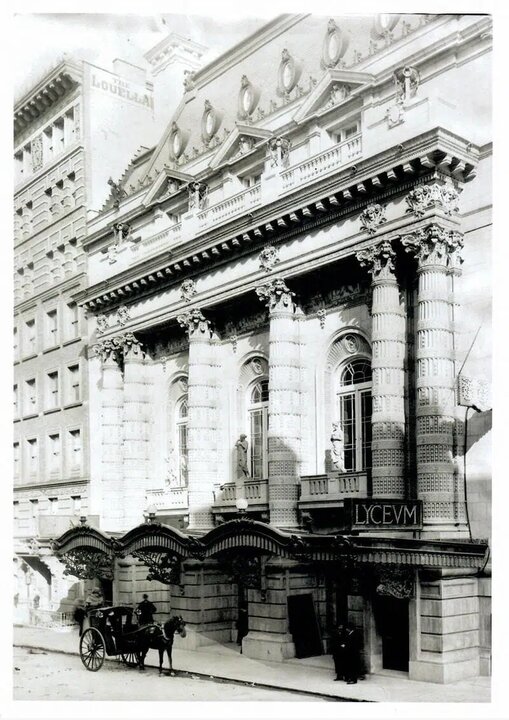 Entrada principal del Lyceum Theatre