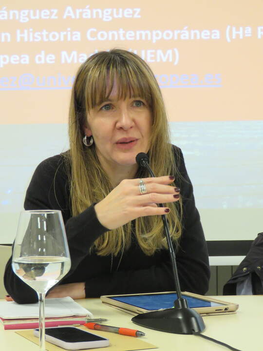 Giulia Quaggio, de la Universidad Complutense de Madrid (UCM), coordinadora del Ciclo “La descolonización ibérica en África: cultura, sociedad y política”
