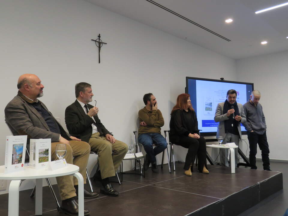 Basilio Rodríguez Cañada; Rafael Rodríguez-Ponga; David Carril; Maria Sabas; Hamid Vojdanpak y José Ángel Diaz