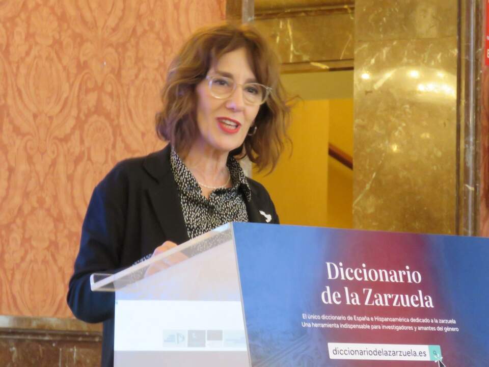 Paz Santa Cecilia Aristu, directora general del Instituto Nacional de las Artes Escénicas y de la Música (INAEM)