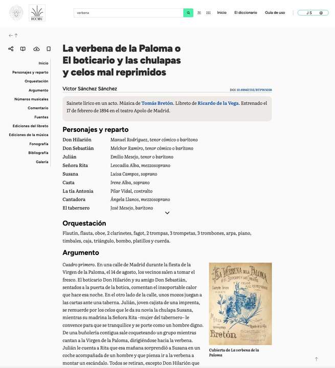 Ejemplo de entrada al Diccionario (4)