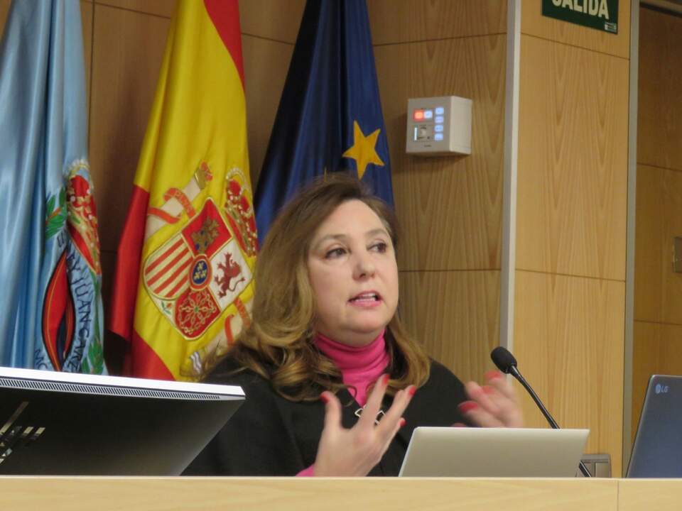 La doctora Cristina Hermida del Llano que coordina y dirige el ciclo Mujeres con alma española e iberoamericana