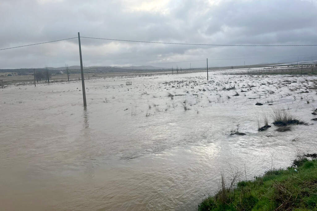 Otro enclave que se ha visto afectado por la acumulación de agua