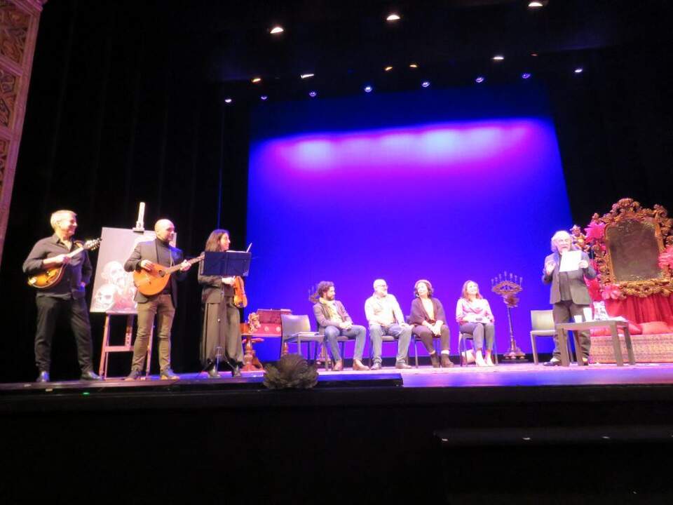 La Camerata Morborina; Daniel Miguelañez; José Manuel Lucia Megias; Eva del Palacio; Raquel Delgado y de pie, Fernando Aguado