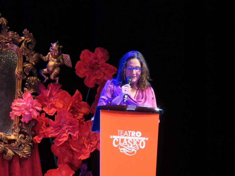 Raquel Delgado, directora adjunta del Grupo Editorial Sial Pigmalión, que ha editado la obra presentada