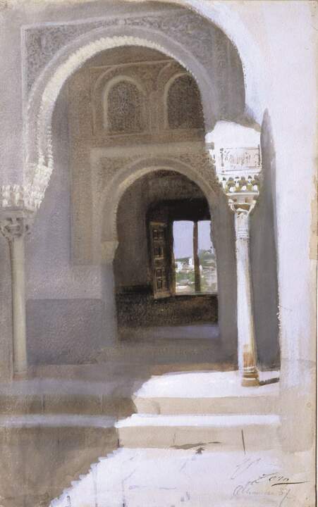 Anders Zorn. La Alhambra, 1887