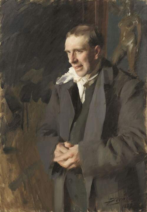 Anders Zorn. Coquelin Cadet, 1889