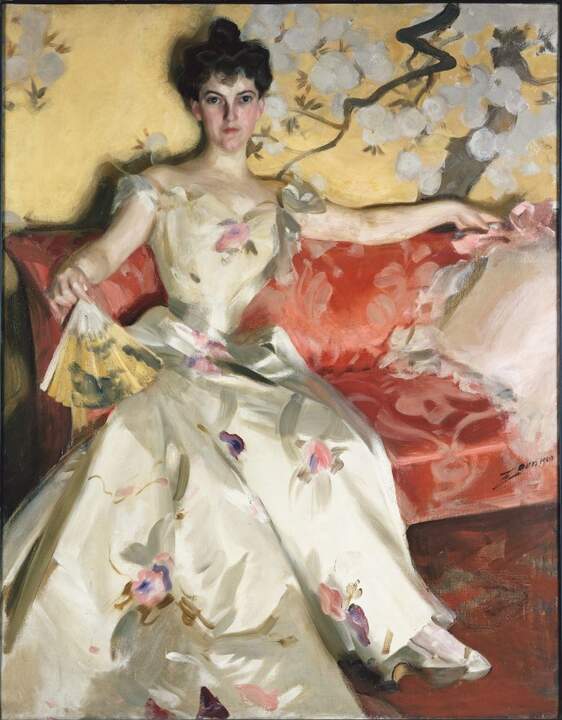 Anders Zorn. Elizabeth Sherman Cameron, 1900