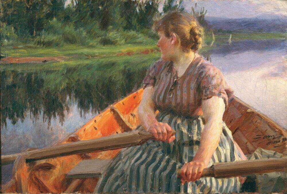 Anders Zorn. Medianoche, 1891