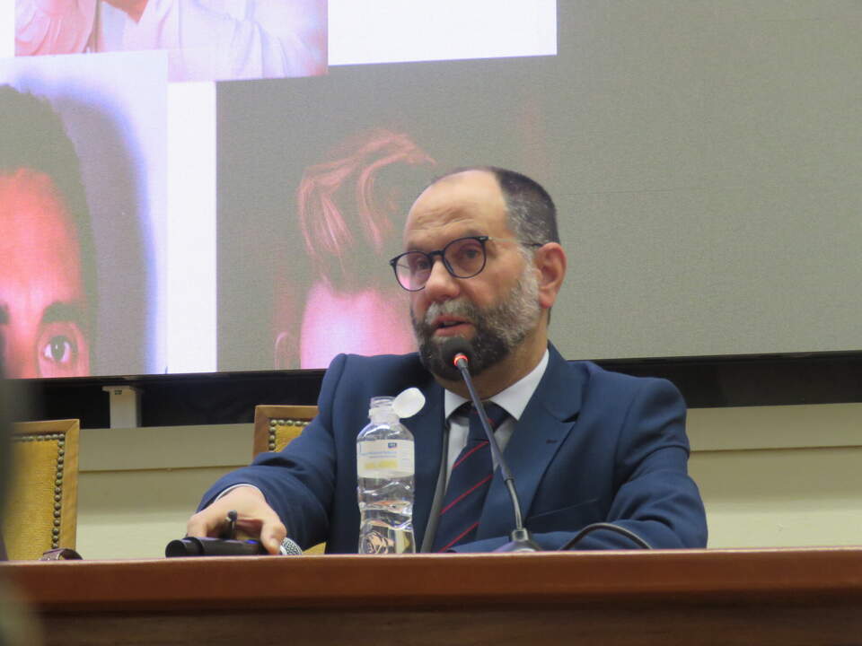 Juan Orellana, doctor en Humanidades por la Universidad CEU San Pablo y licenciado en Filosofía por la Universidad Pontificia de Comillas y director de Pantalla 90