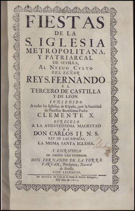 Mujer impresora. Impreso en Sevilla, en Casa de la viuda de Nicolás Rodríguez en 1671