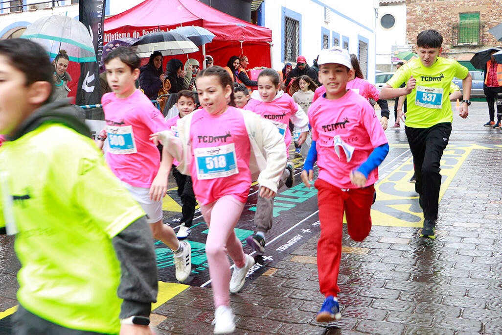Salida de la carrera infantil