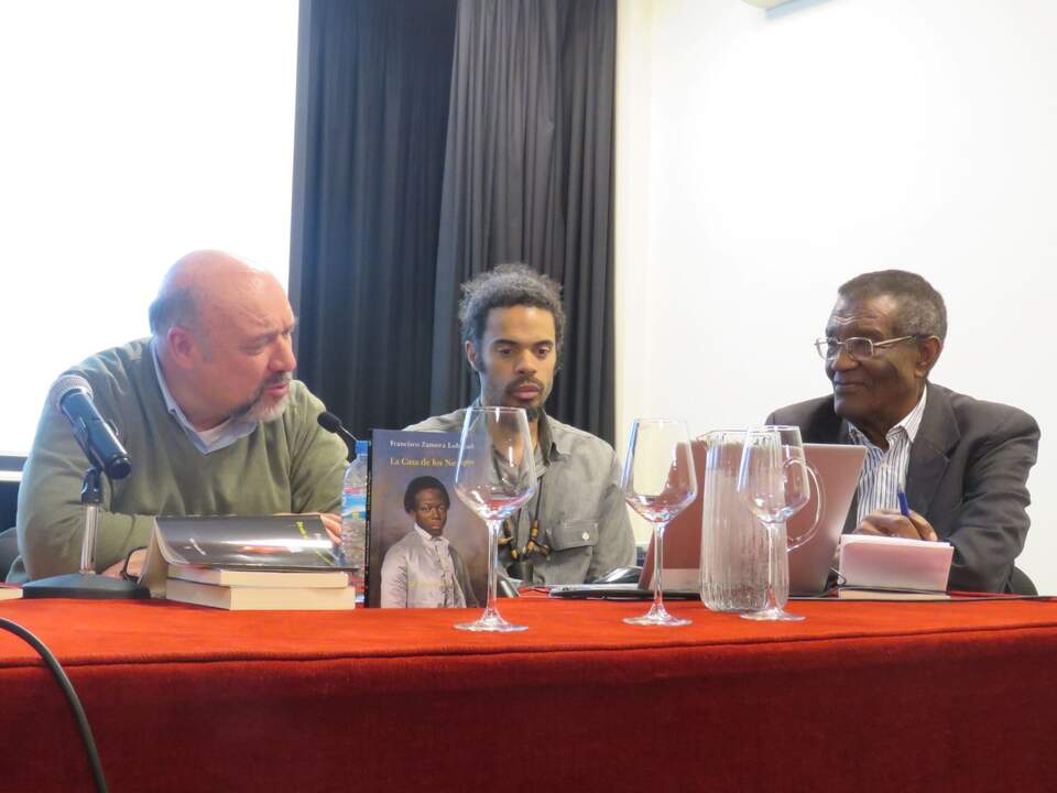 Basilio Rodríguez Cañada; Miguel Zamora Sánchez e Inongo Vi-Makomè