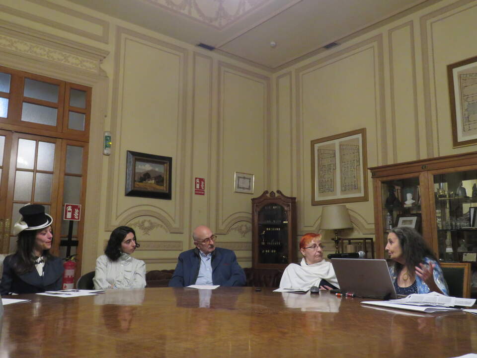 Coloquio final con los asistentes al acto