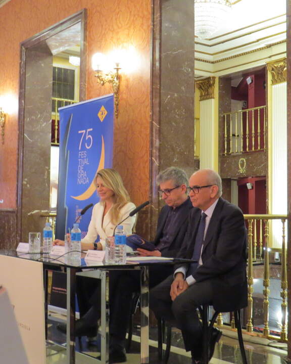 Teresa Astolfi; Paolo Pinamonti y Jordi Martí Grau