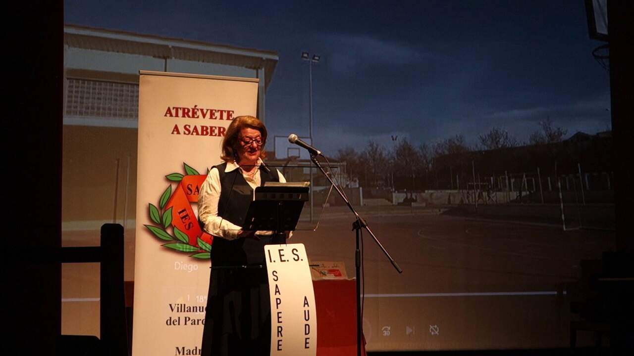 La concejala de Cultura de Villanueva del Pardillo Elena Redondo Martínez