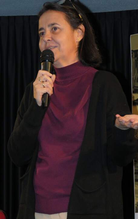 Lidia Sánchez Lucas, directora del Centro Cultural Lavapiés, quien destacó la intensa programación del centro y la gran acogida que tienen sus actividades en el barrio