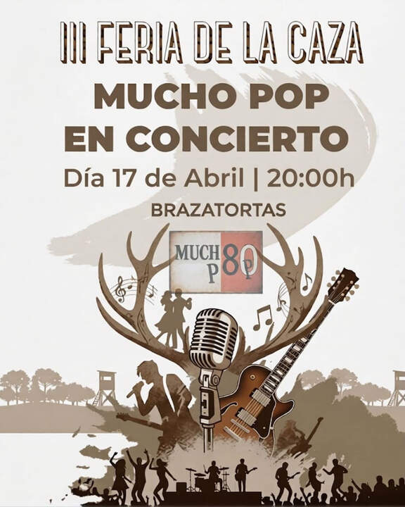 Cartel del concierto de Mucho Pop