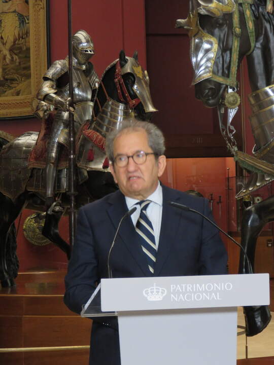 Álvaro Soler, conservador de la Real Armería