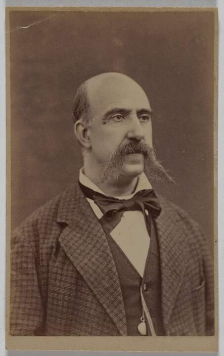 El fotógrafo Rafael Rocafull. Rafael Rocafull (1824-1903). Carte de visite 1870. Adquirida en 2023. HF-7674