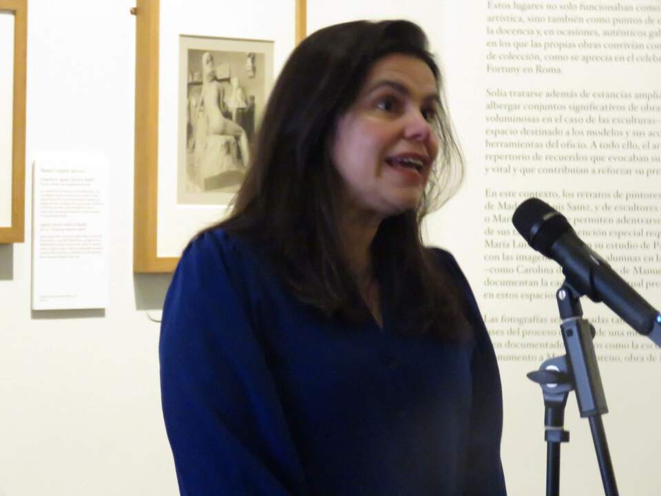 Beatriz Sánchez Torija, comisaria de la exposición