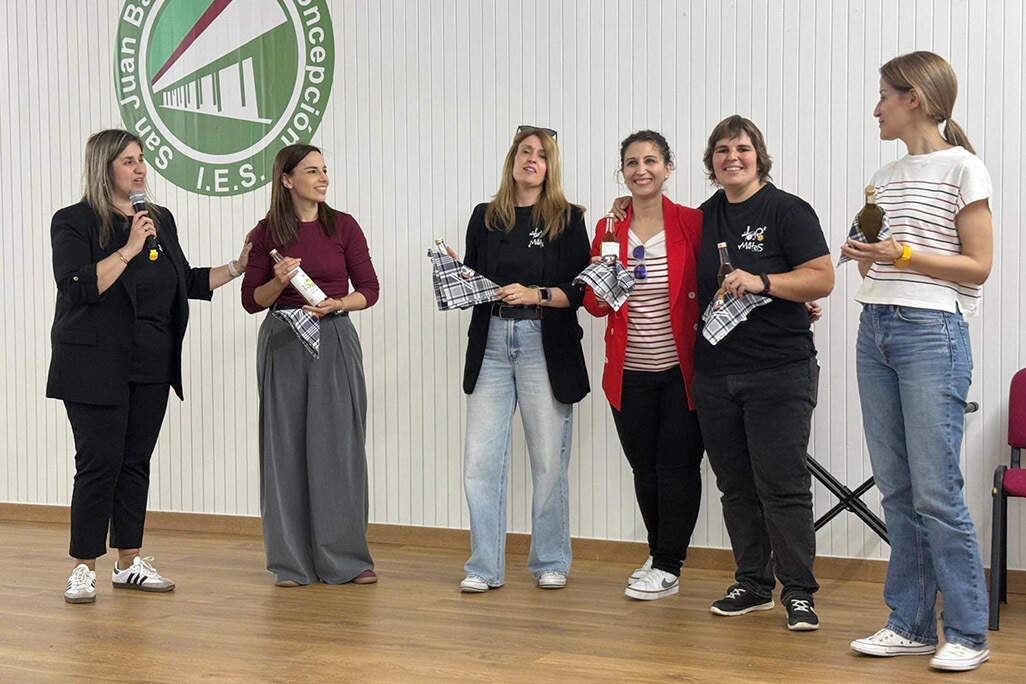 Docentes de los distintos centros implicadas en _El Tour de Mates_ 2026