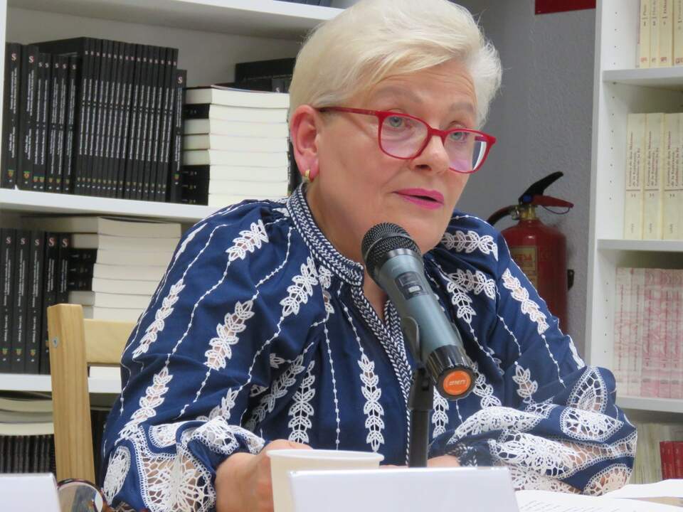Lesya Vorobets, profesora universitaria ucraniana, poeta y promotora cultural