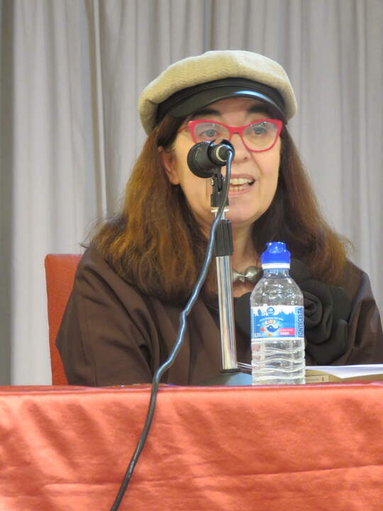 La ingeniera y escritora Miriam García Carromero que presentó a Maria Antonia García de León