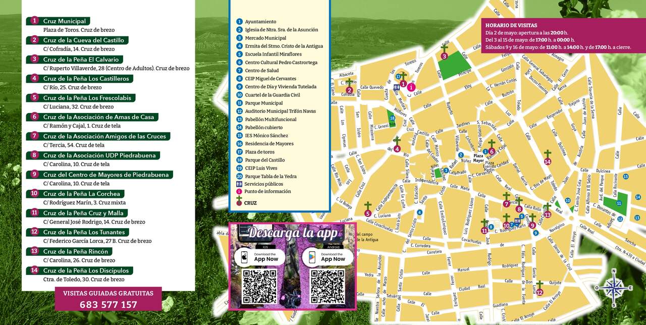Mapa de las cruces