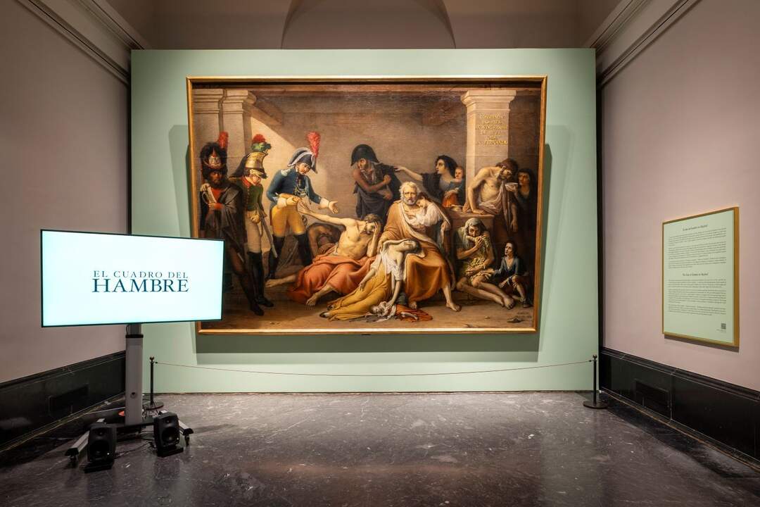 Imagen de la obra en la sala 66 del Museo del Prado