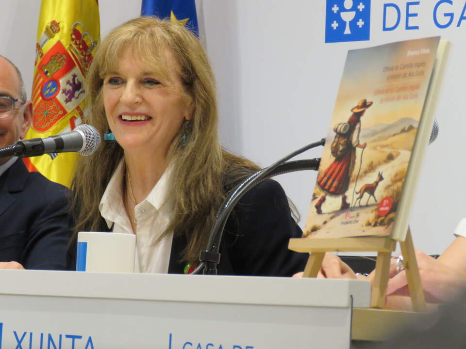 La autora del libro, Branca Vilela
