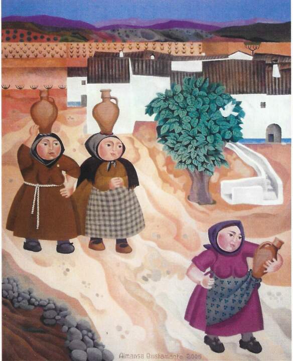 “Historias de la mujer”. Óleo sobre lienzo