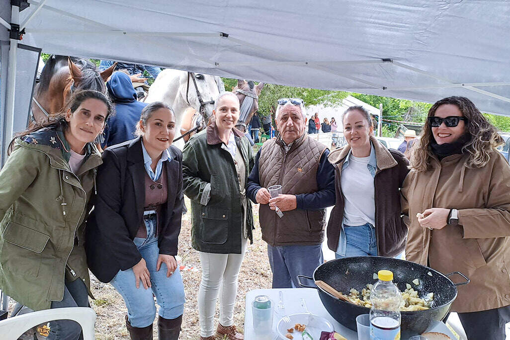 Comidas campestres fueron la tónica de la jornada