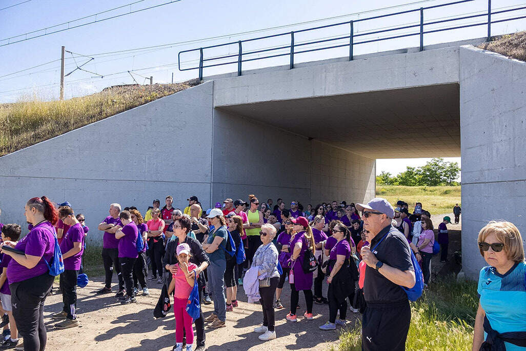 Bajo el puente del tendido ferroviario