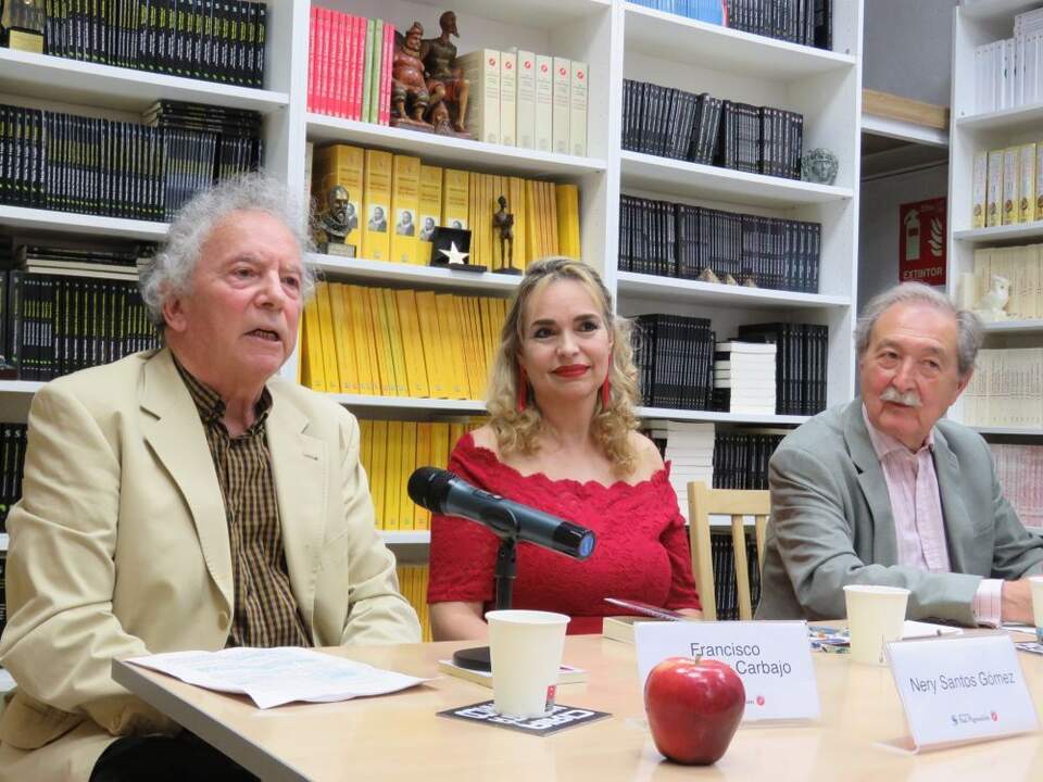 Francisco Gutiérrez Carbajo; Nery Santos Gómez y José Luis Marín Aranda