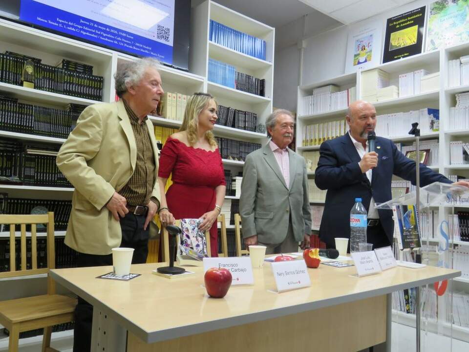 Francisco Gutiérrez Carbajo; Nery Santos Gómez; José Luis Marín Aranda y Basilio Rodríguez Cañada