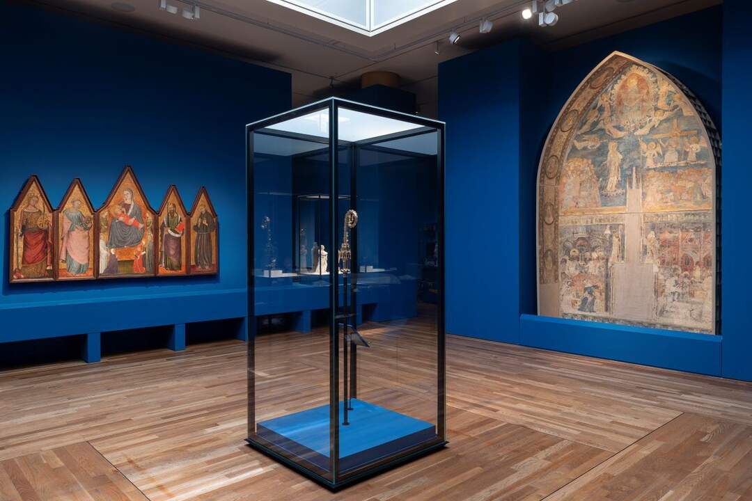 Imagen de las salas de la exposición “A la manera de Italia”. Museo Nacional del Prado