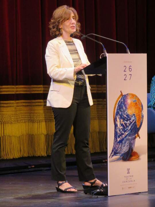 La directora general del Instituto Nacional de las Artes Escénicas y de la Música (INAEM), Paz Santa Cecilia