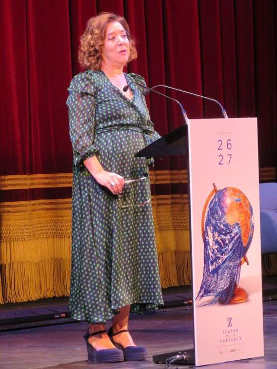 Isamay Benavente , directora del Teatro de la Zarzuela