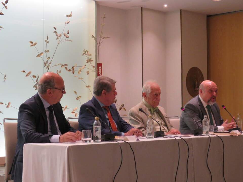 Jorge Hevia Sierra, Federico Trillo- Figueroa, Inocencio Félix Arias y Basilio Rodríguez Cañada