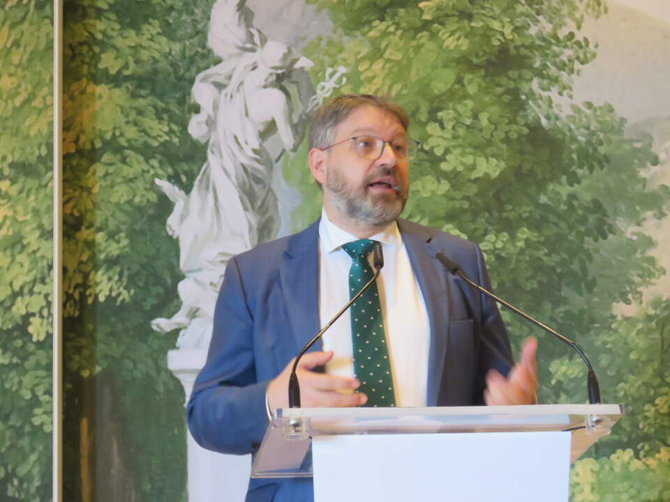 El director de la Galería de las Colecciones Reales, Víctor Cageao