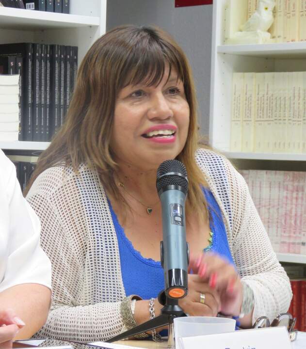 Rocío Hevias, de Perú
