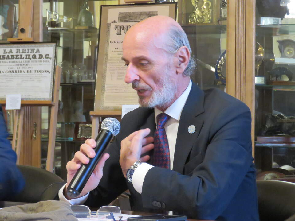 El director de Patrimonio Actual, Juan Ignacio Vecino, miembro de CID-UNESCO