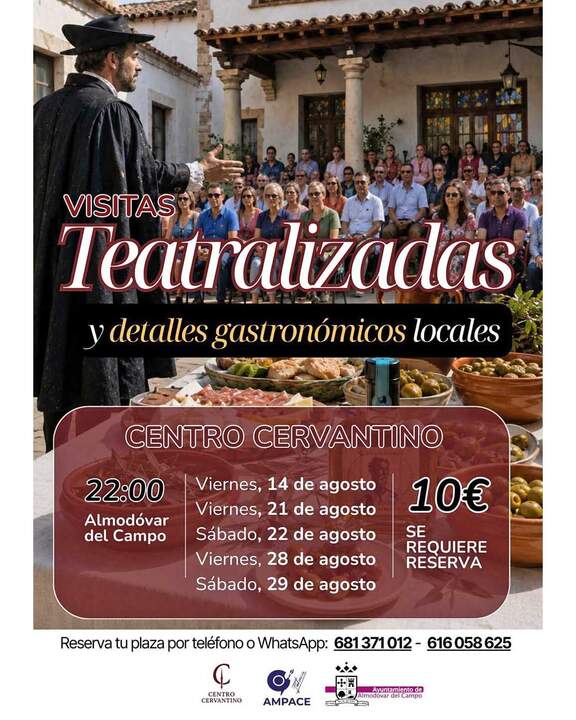 Cartel Teatralizadas Cervantino