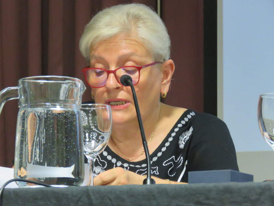 Lesya Vorobets, profesora universitaria ucraniana, poeta y promotora cultural