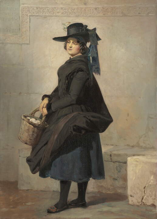 Aldeana del valle de Amblés, 1867