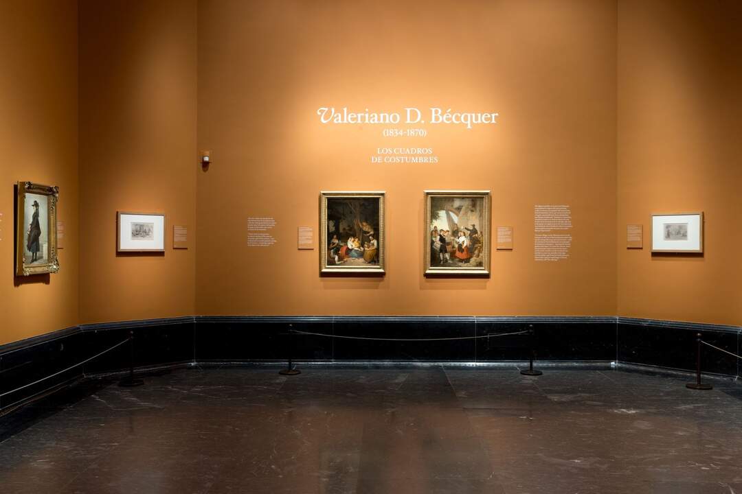 Imagen de la exposición “Valeriano D. Bécquer”